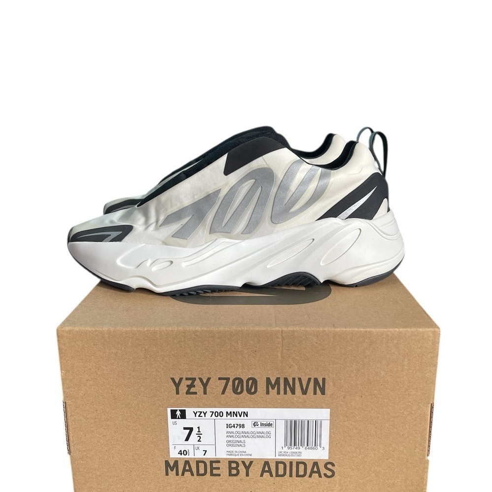 Adidas YZY 700 MNVN in Cream and Black